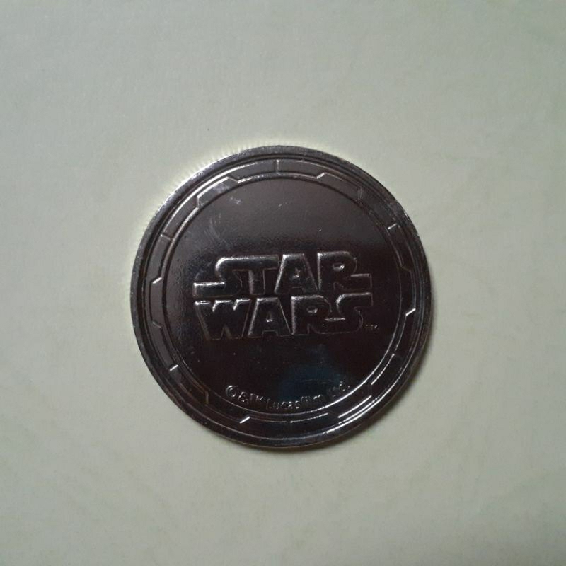 KOIN/MENDALI STAR WARS Alfamart 2017 (Ada Bungkusnya)