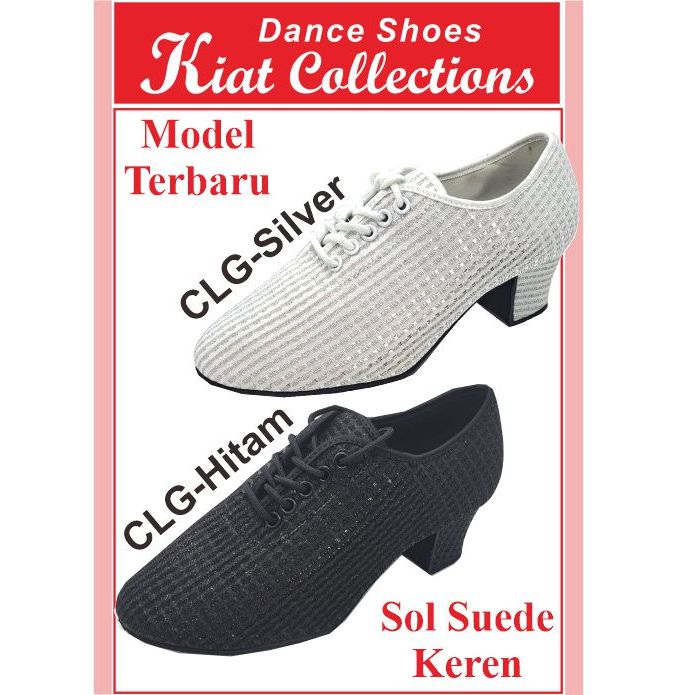 Sepatu Line Dance (CLG) Wanita Line Dance Terbaru dengan Sol Suede