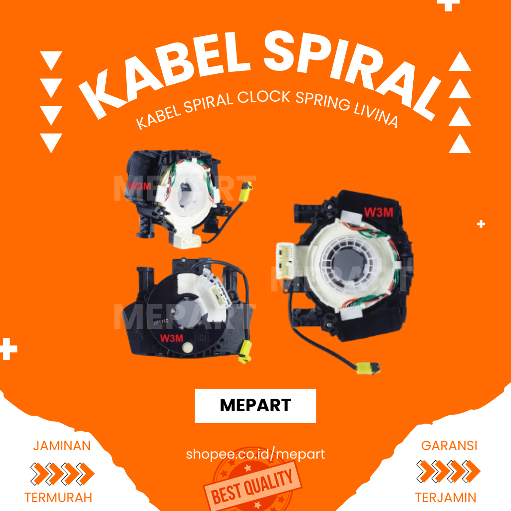 KABEL SPIRAL CLOCK SPRING LIVINA