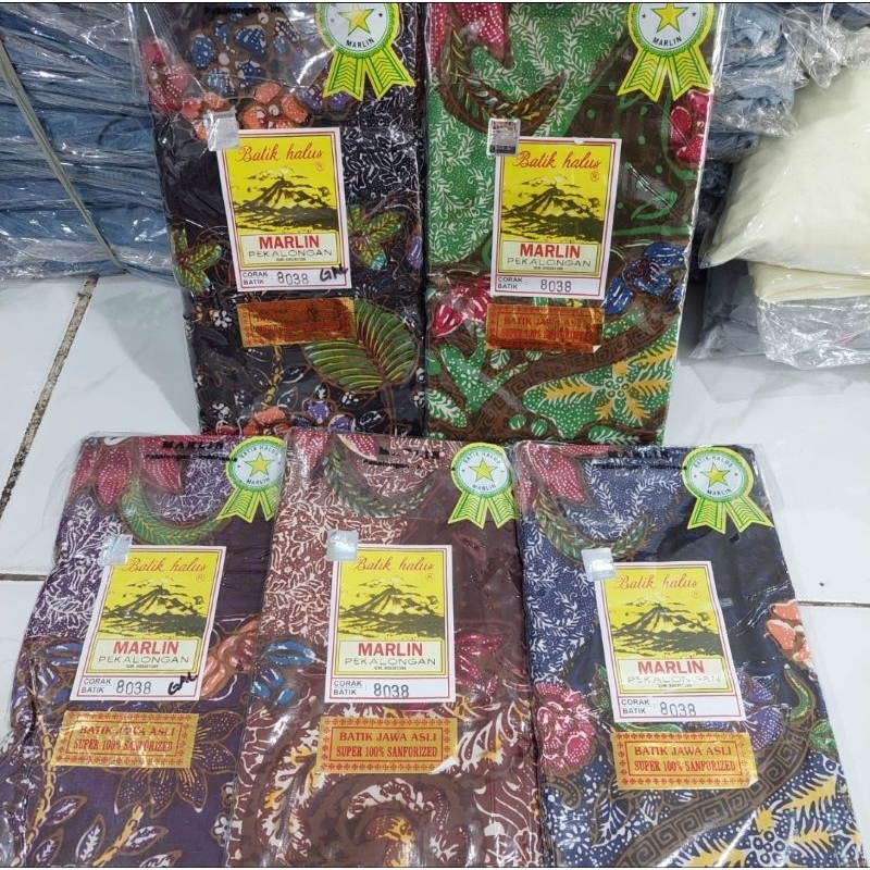 [BARU] GROSIR SARUNG WANITA MARLIN 8038 (5 pcs)