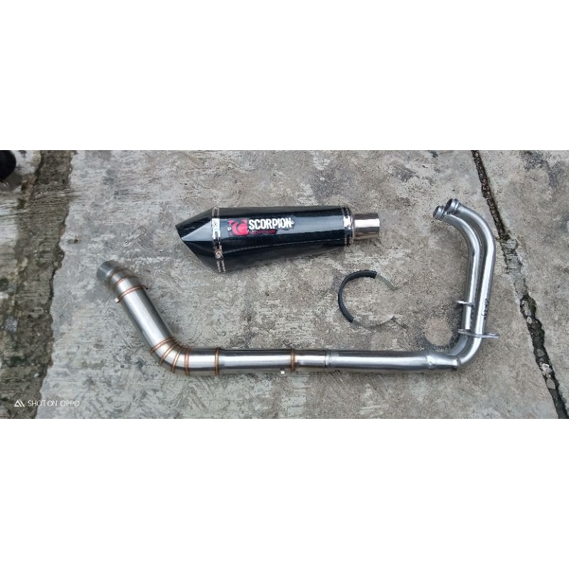 Knalpot Scorpion Untuk Motor Ninja 250 Kabru Ninja 250 fi Suara Ngebas