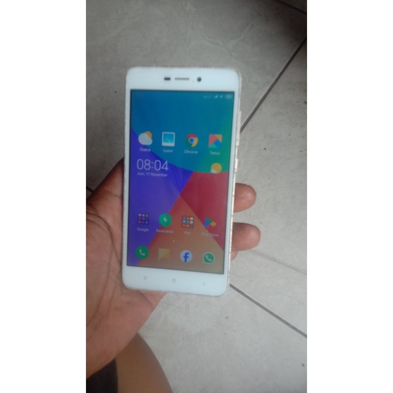 redmi 4a ram 2/16 4g,hp+charger+tg+case.