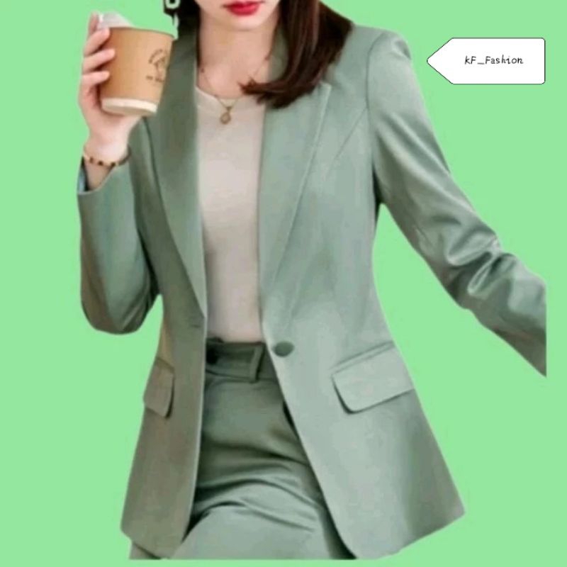 Jas cewe/Jas wedding/Blazer wanita/Jas korea/Blazer kekinian