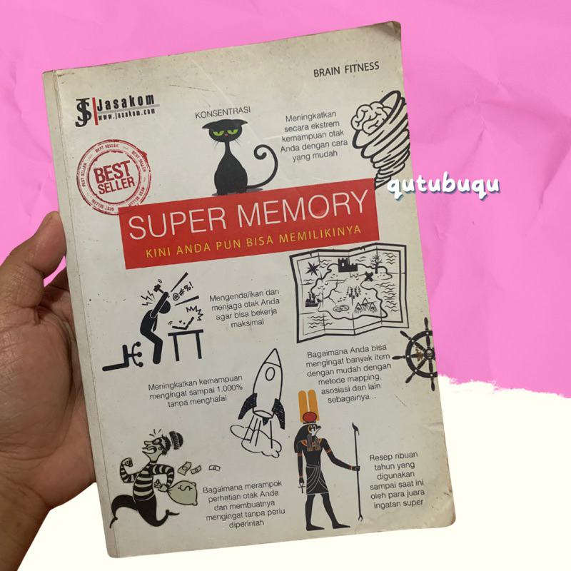Buku Ori Preloved : Super Memory by Jasakom [Buku Bekas Ori/Novel Bekas Ori]