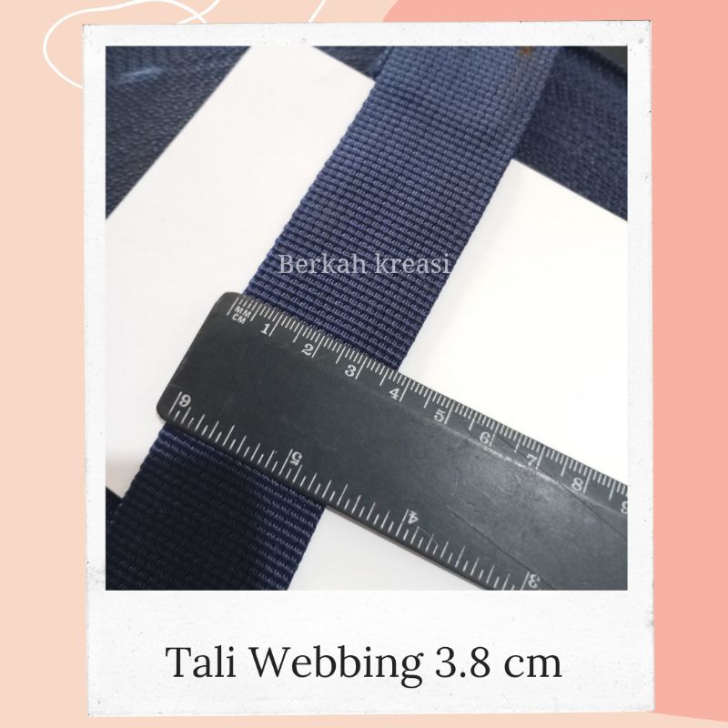 Tali webbing lebar 4 cm dijual perRoll