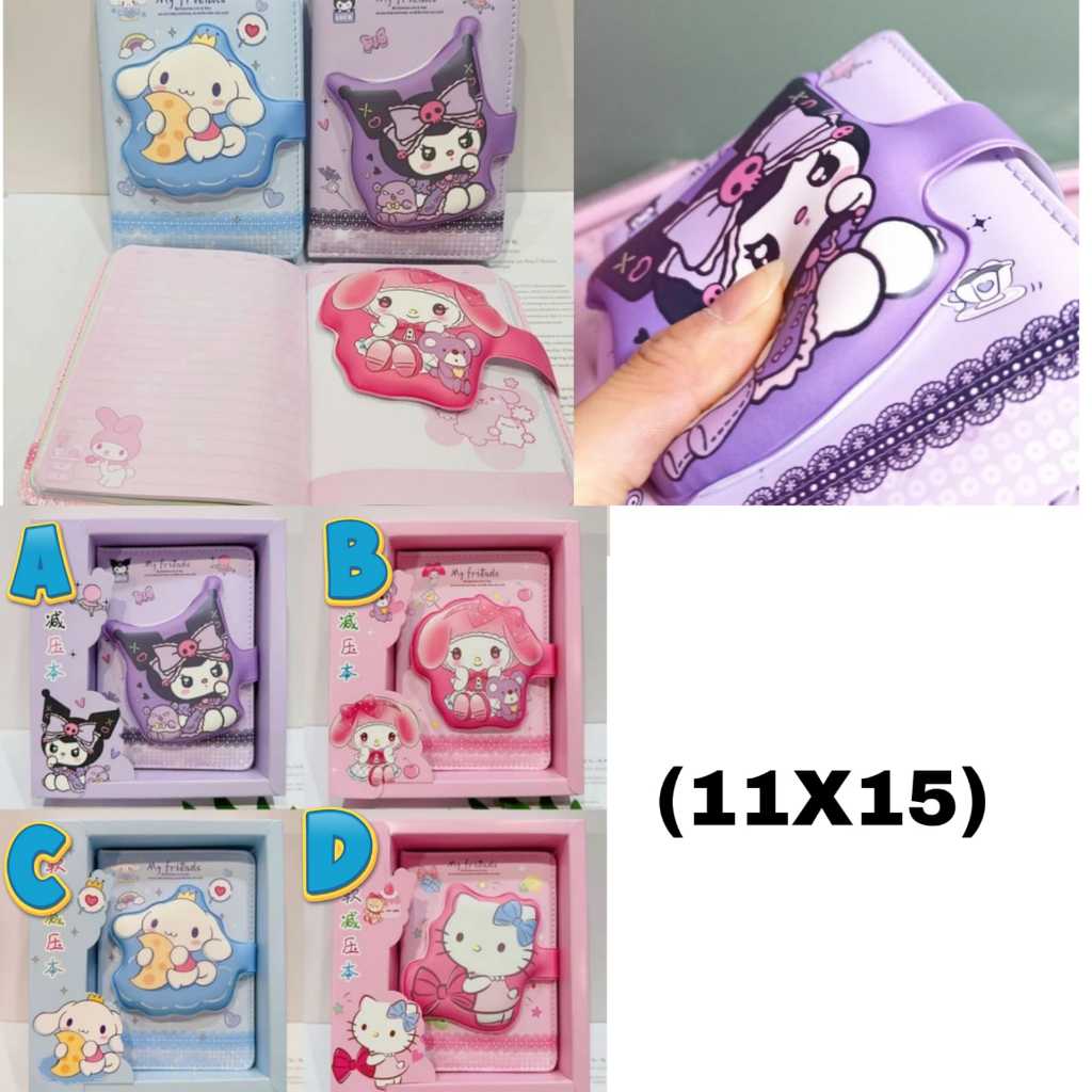 

NOTEBOOK MAGNET SQUISHY JY 1202 MELODY CINAMOROLL