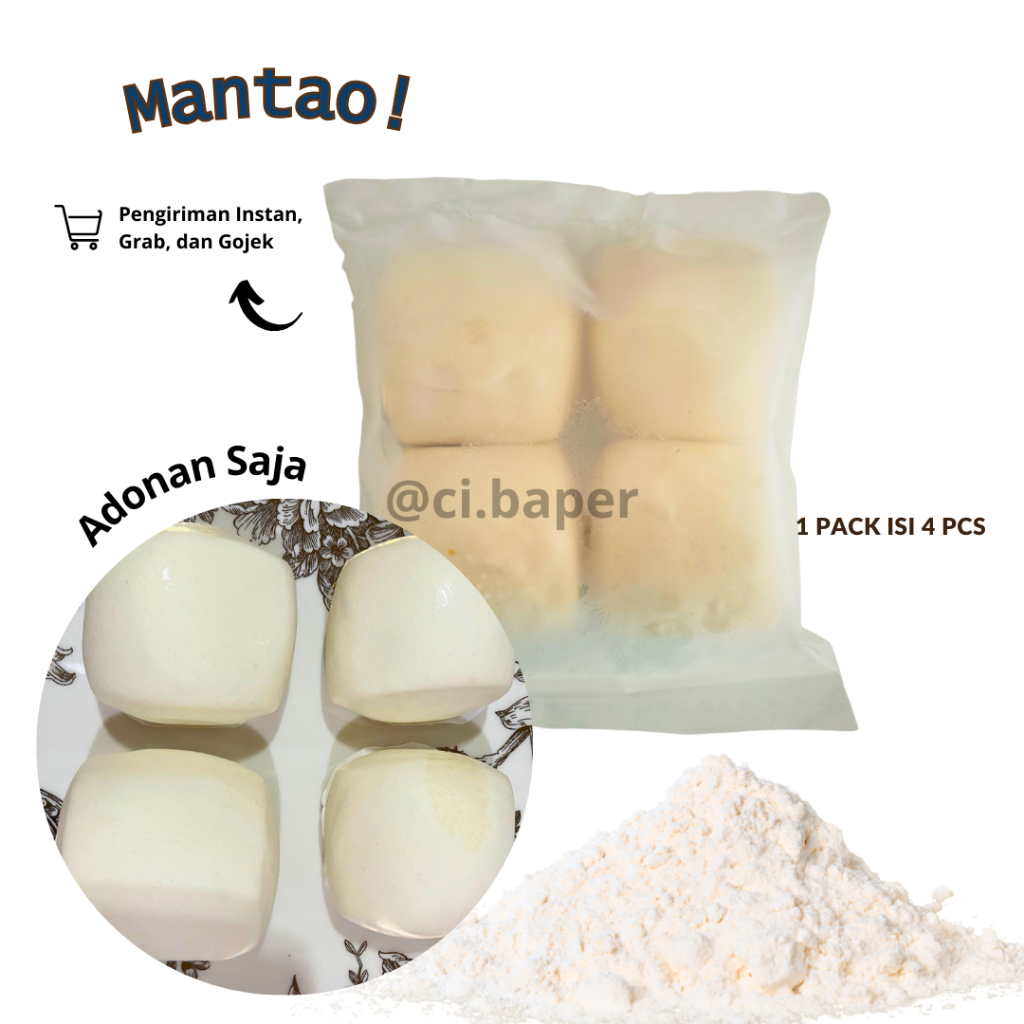 

Mantau (Beku) Instan (adonan saja)