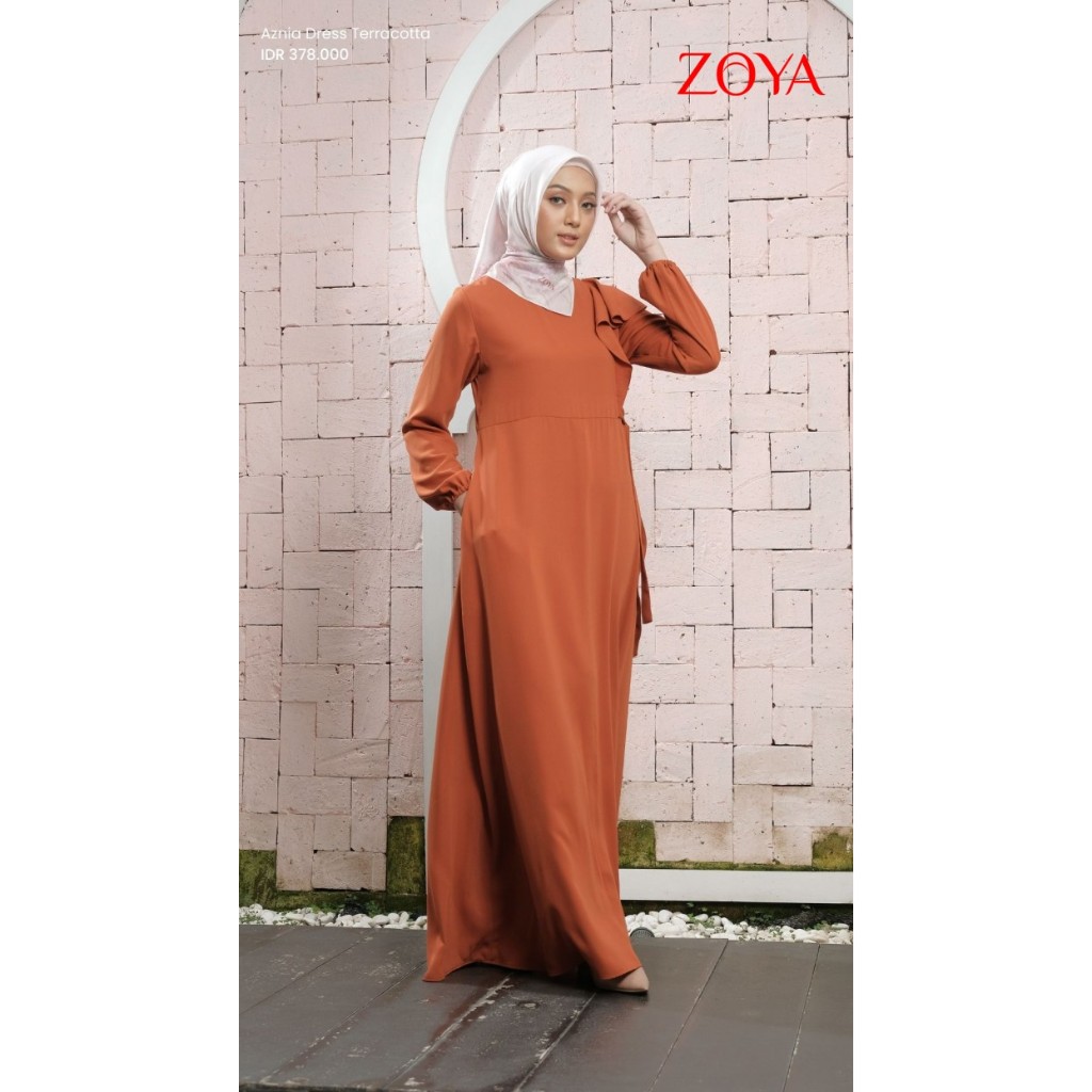 Zoya Baju Gamis Wanita Dewasa Aznia Dress