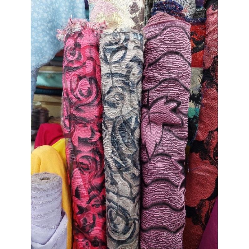 Jacquard Organza / Jaguar / Organdi / Gaun Pesta