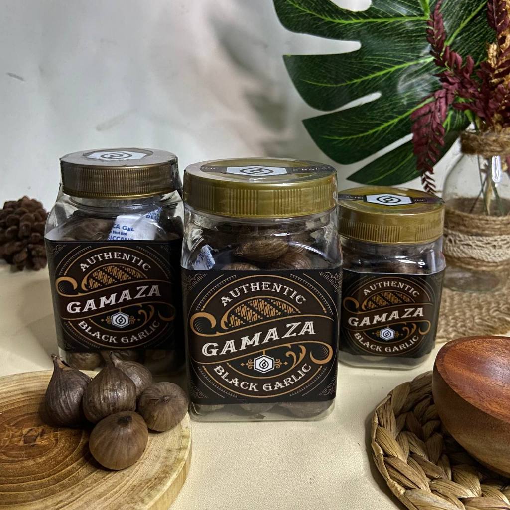 Black Garlic Bawang Hitam Tunggal Lanang Bawang Herbal Bawang Putih Tungal Fermentasi