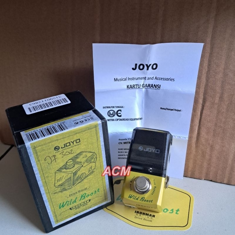 EFFECT JOYO WILD BOOST JF302 ORIGINAL JF 302
