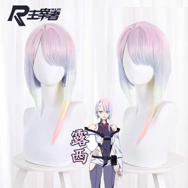 Wig Cosplay Lucy Cyberpunk Ruler