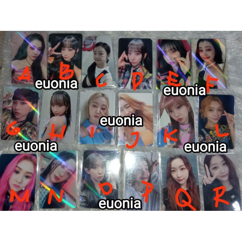 Photocard POB SECRET NUMBER DOXA TAP DOOMCHITA LEA DITA JINNY MINJI SOODAM ZUU DENISE