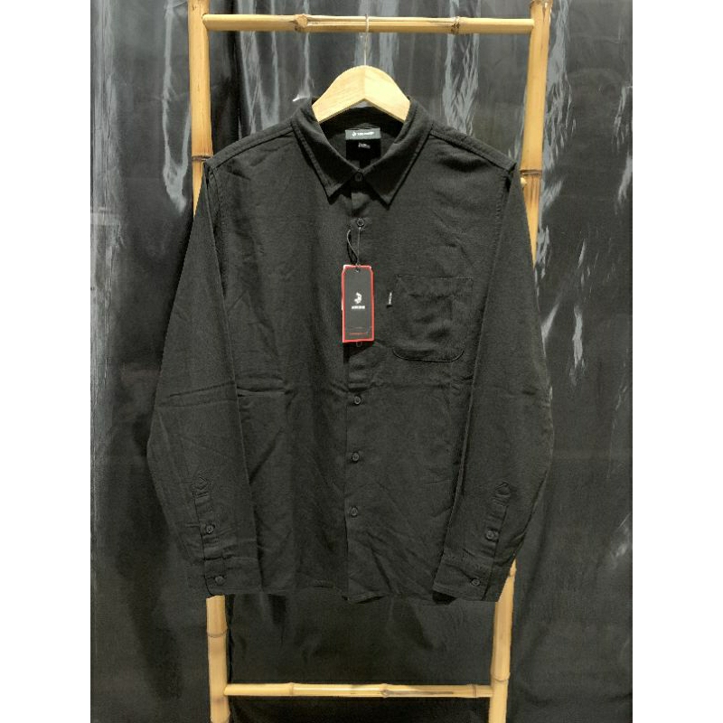 KEMEJA 3SECOND/Atasan cowok panjang polos