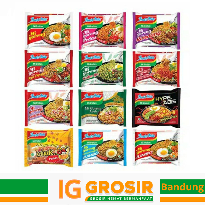 

Mie Instant Indomie Goreng 1 Bungkus Semua Rasa Enak Murah Kenyang Cocok di makan kapan saja