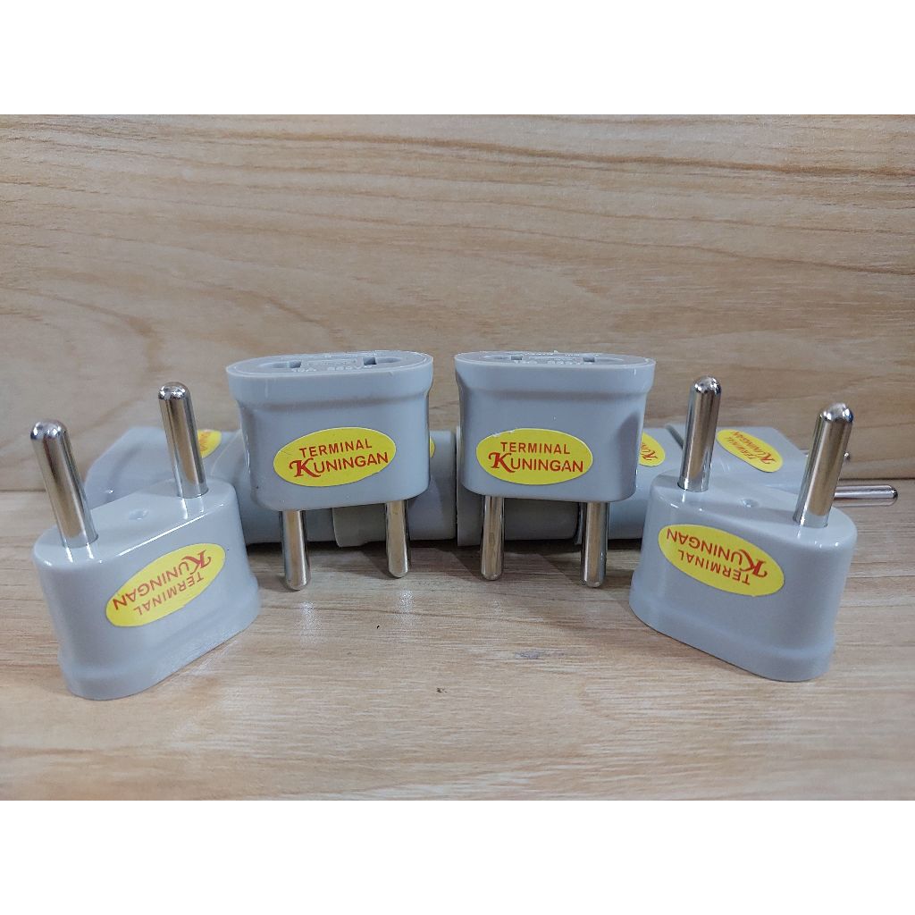 MITSUI Over Steker / Steker colokan Terminal Kuningan (Steker Gepeng)