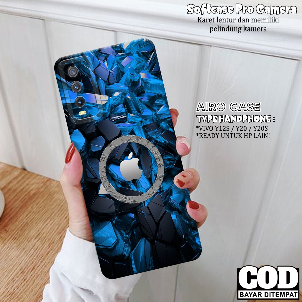 Softcase VIVO Y20 /Y20S /Y12S Terbaru Case VIVO Y20 /Y20S /Y12S Fashion Case Branded Casing VIVO Y20