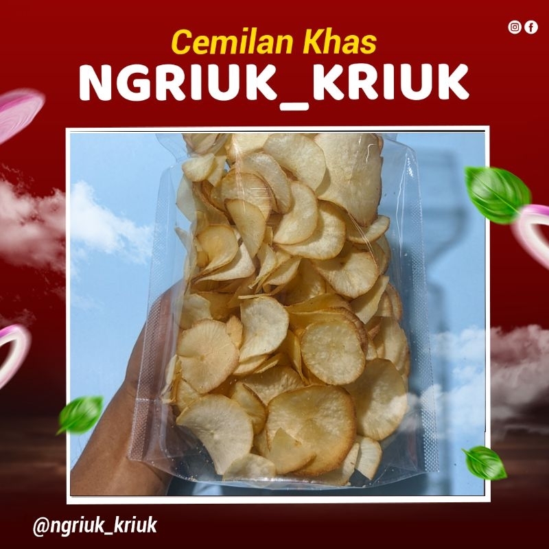 

CEMILAN KHAS NGRIUK KRIUK KERIPIK SINGKONG VIRAL