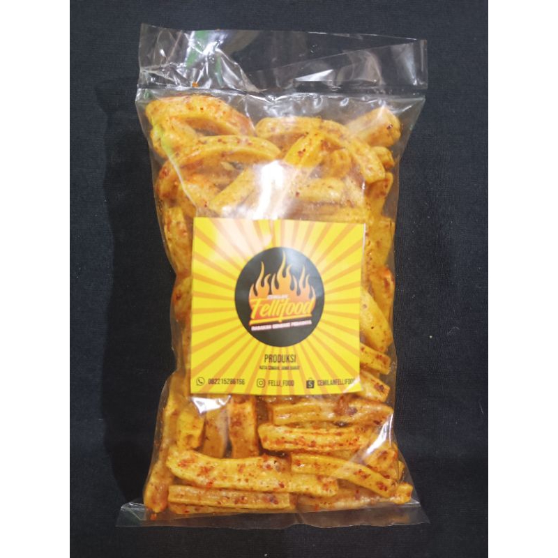 

1/4 KERUPUK POTATO GURIH PEDAS KRIUK 250 GRAM