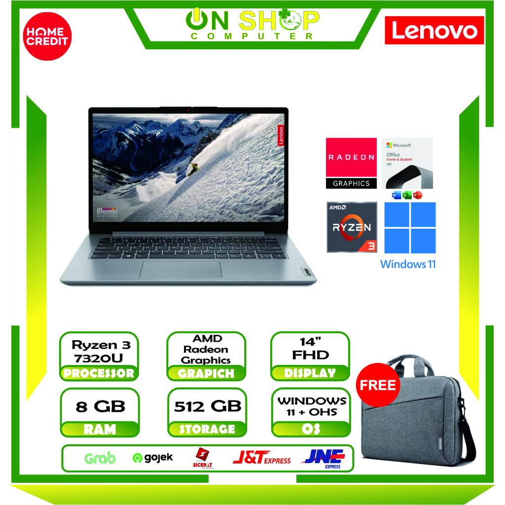 LENOVO IDEAPAD SLIM 1 AMD Ryzen 3 7320U 8GB 512GB SSD FHD WINDOWS 11 OHS