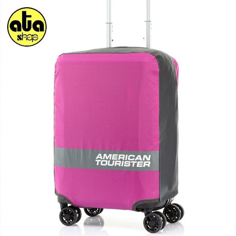 Pelindung Koper American Tourister Foldable Luggage Cover Koper