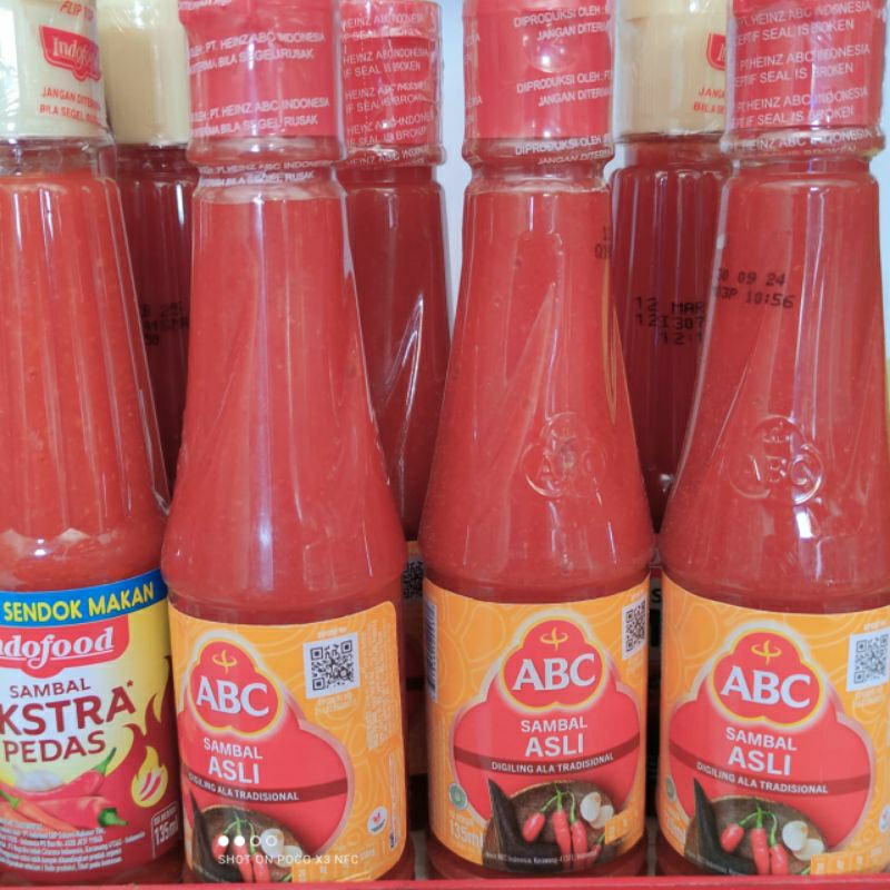 

Saos Sambal ABC Botol 135ml