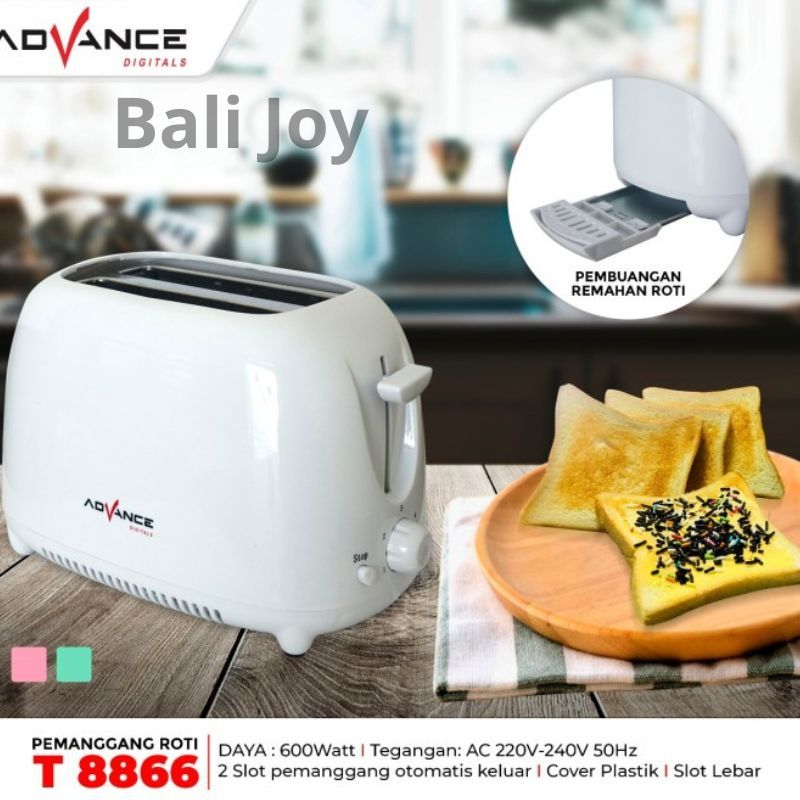 PEMANGGANG ROTI ADVANCE - ALAT PEMANGGANG ROTI - PANGGANGAN ROTI - PANGGANGAN LISTRIK - TOASTER brea