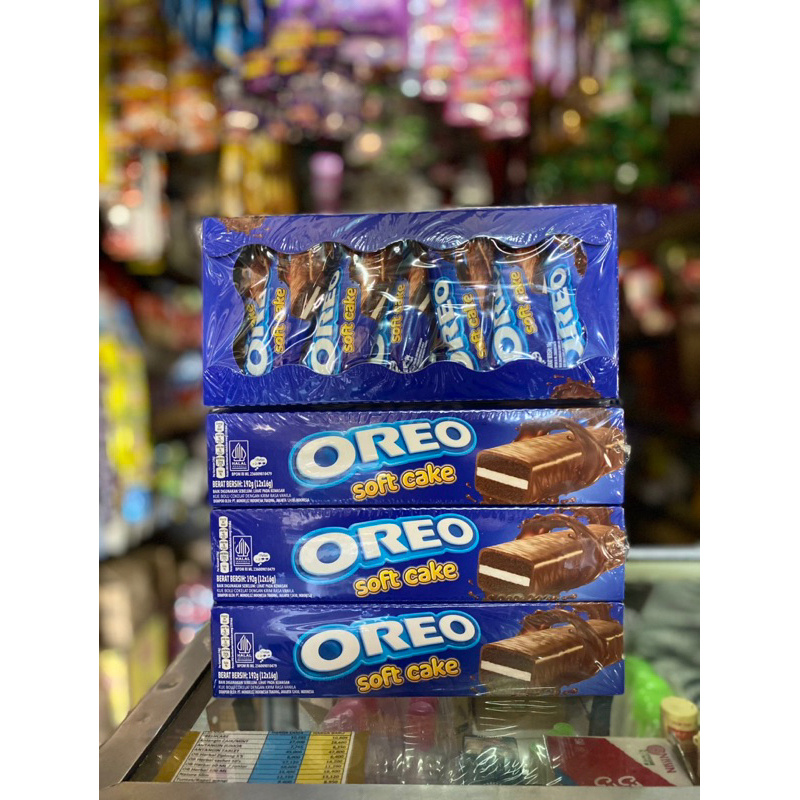 

PROMO! Oreo Soft Cake Coklat 1 Box isi 12pcs @16gr