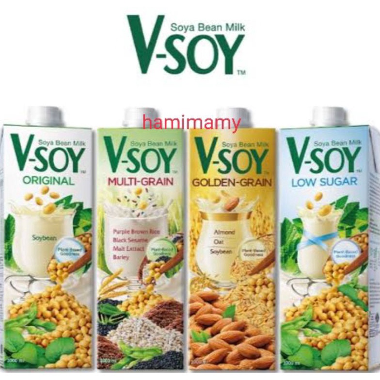 

Re4dy Vsoy V soy multigrain golden grain original low sugar Harga pas
