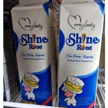 

T3rupd4te Shine road whipping cream non dairy whip topping nabati merry lady 1lt [222]