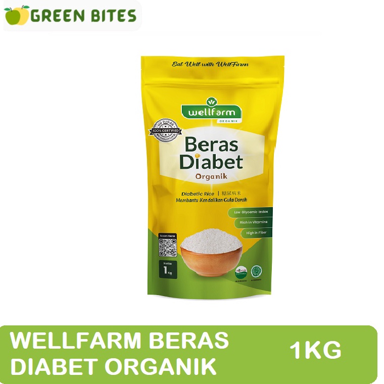 

DDPV1418 Terbaru 3.3 Wellfarm Beras Diabetes I Diabet Organik 1 kg