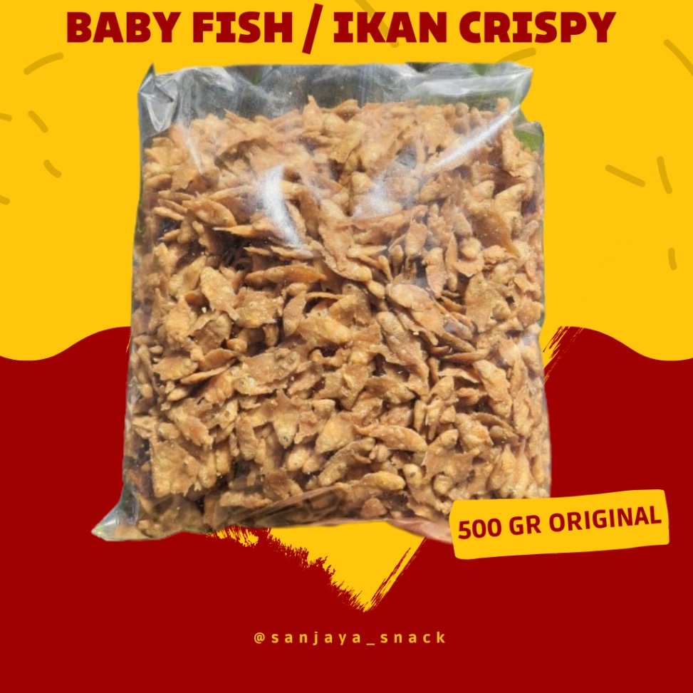 

Re4dy sto0ck IKAN CRISPY PEPETEK BABY FISH CRISPY 1/2 KG (500 GRAM) Special Price