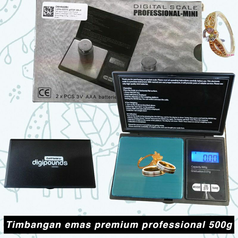 Timbangan Emas/ Timbangan Mini/ Timbangan Saku