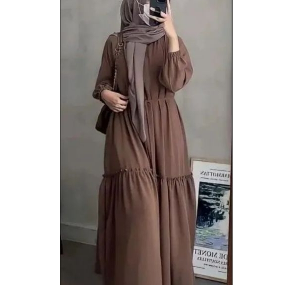 Kaira Dres/Gamis terbaru 2025/gamis lebaran viral gamis muslimah kekinian