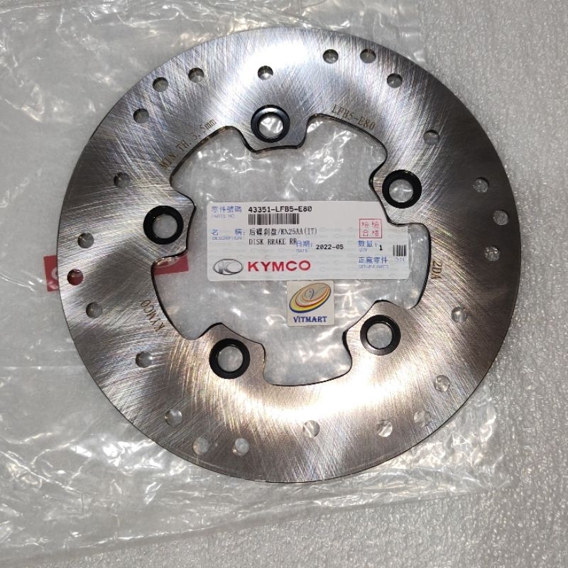 Disk Cakram Belakang Kymco Racing 150i & Kymco Like 150i 43351-LFB5-E80 DISK BRAKE RR Racing 2014, R