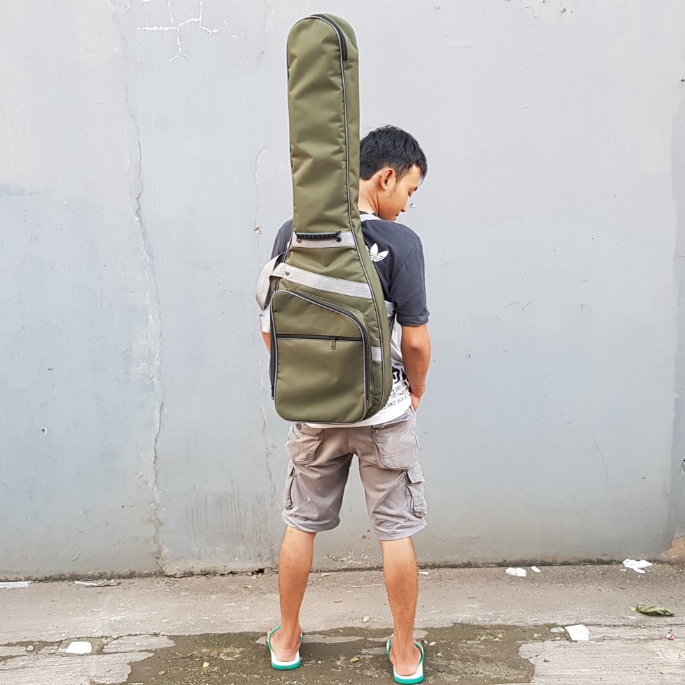 PALING LARIS Tas gitar listrik tebal anti air bass elektrik terbaru murah gigbag hardcase