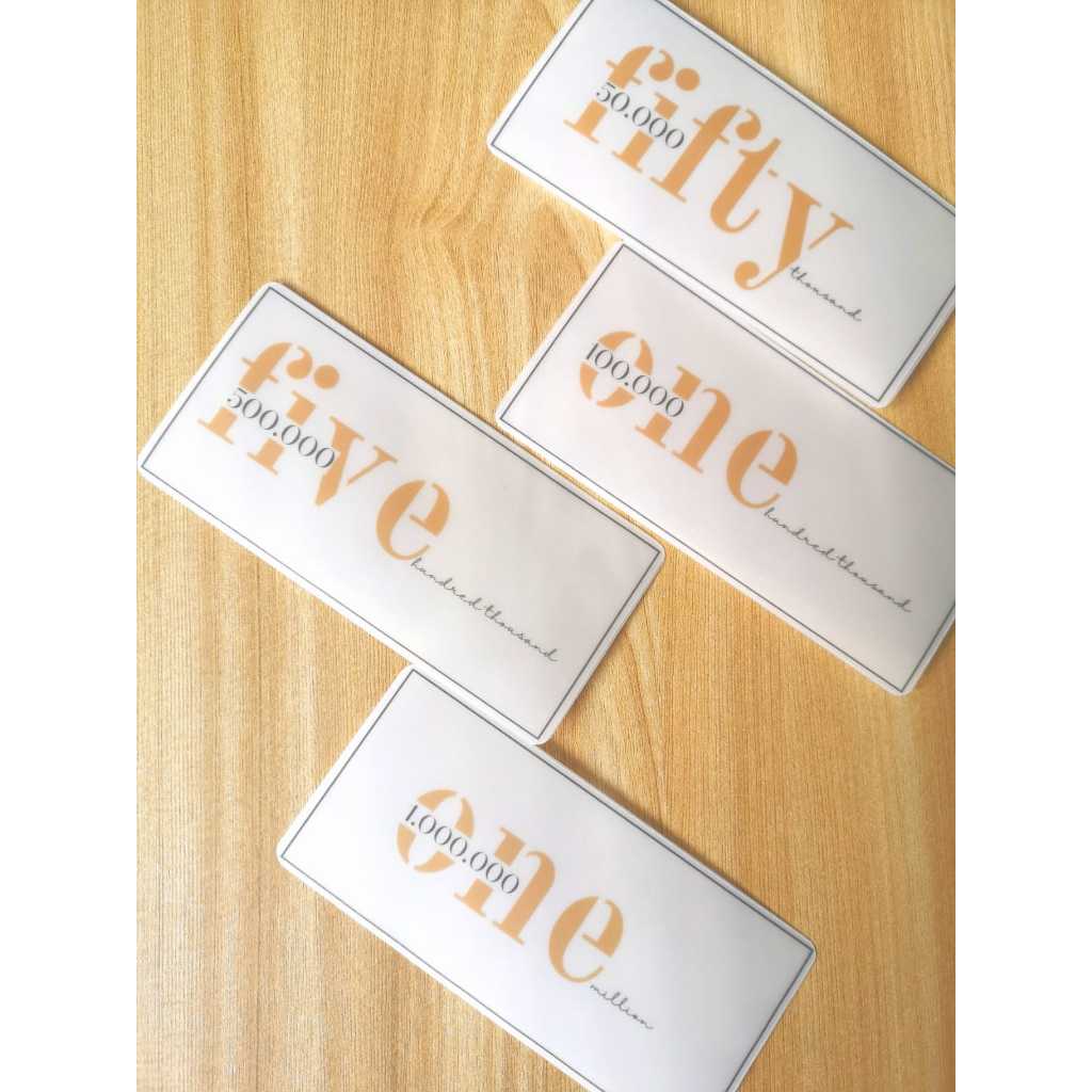 

SELIPAN PENGGANTI UANG DENGAN MATTE LAMINATING