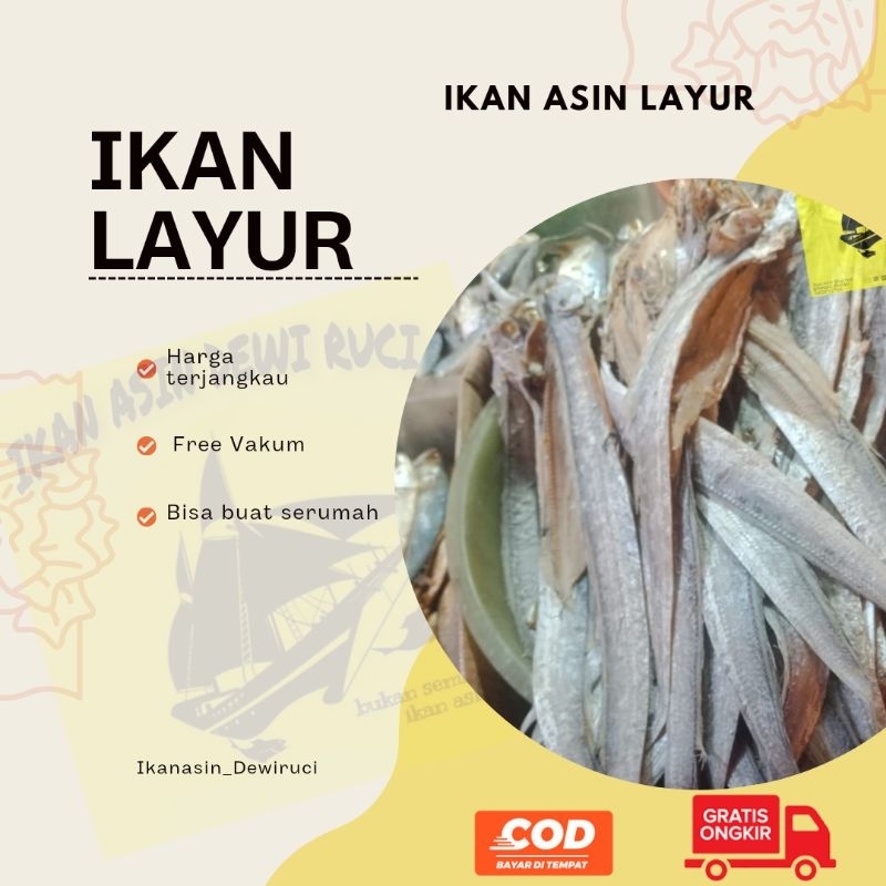 

Ikan asin Layur / ikan layur SESUAI GAMBAR