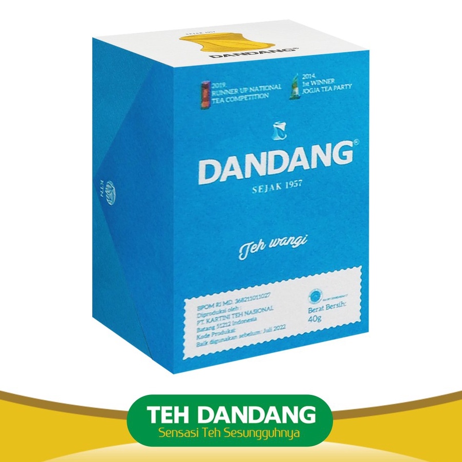 

GDDL8927 Stok terbaru Teh Dandang Biru 40gr - Teh Tubruk - 1 slop isi 10 box 40gr