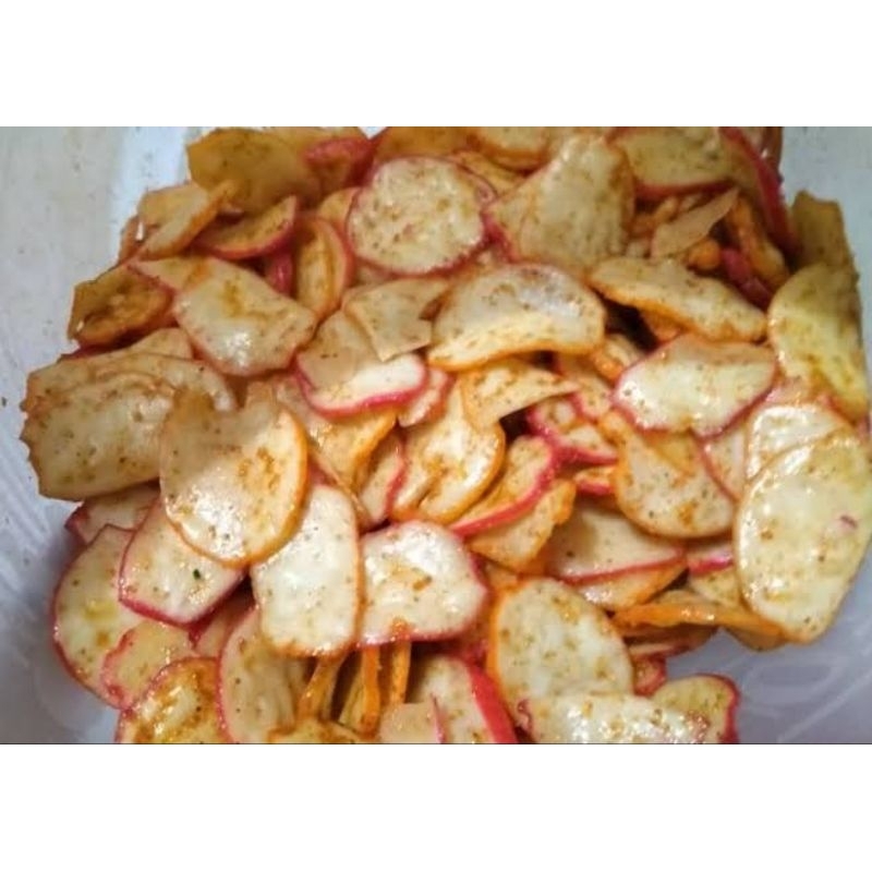 

Kerupuk Bantet Renyah Pedas Gurih 500gr