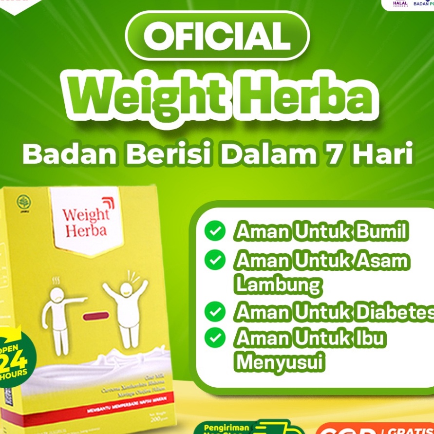 

WCJD6188 [PROMO SALE!!!] Susu Weight Herba Original Penggemuk Badan & Penambah Nafsu Makan