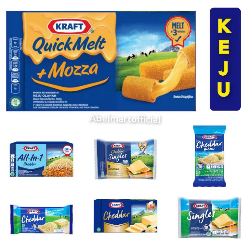 

KEJU KRAFT / KEJU MOZZA / KEJU CHEDDAR / KEJU SLICE / KEJU BLOK / KEJU QUICK MELT