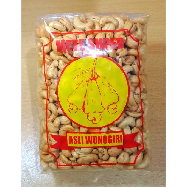 

Readii Stock Kacang Mete Mede matang grade super 1kg asli Wonogiri Trend roduct