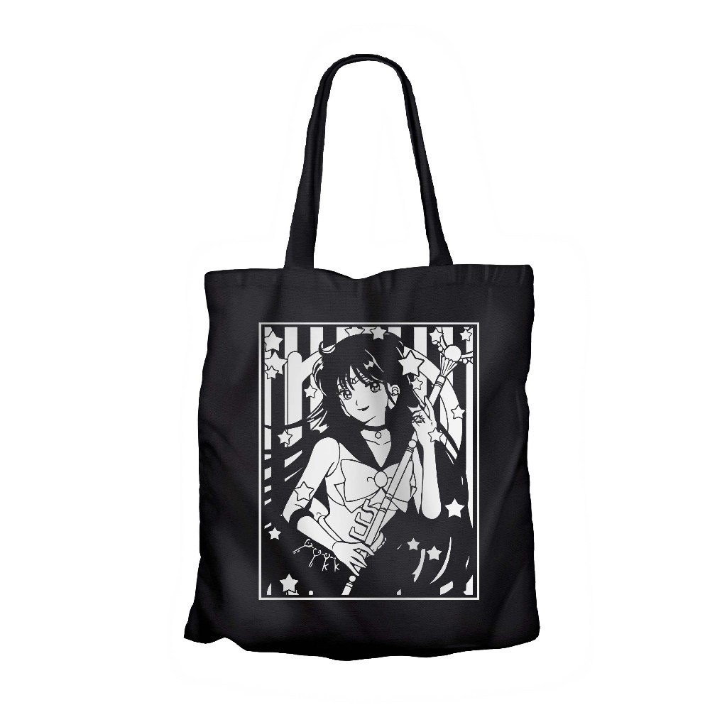 Tote bag anime SAILOR MARS WAND - SAILOR MOON material canvas