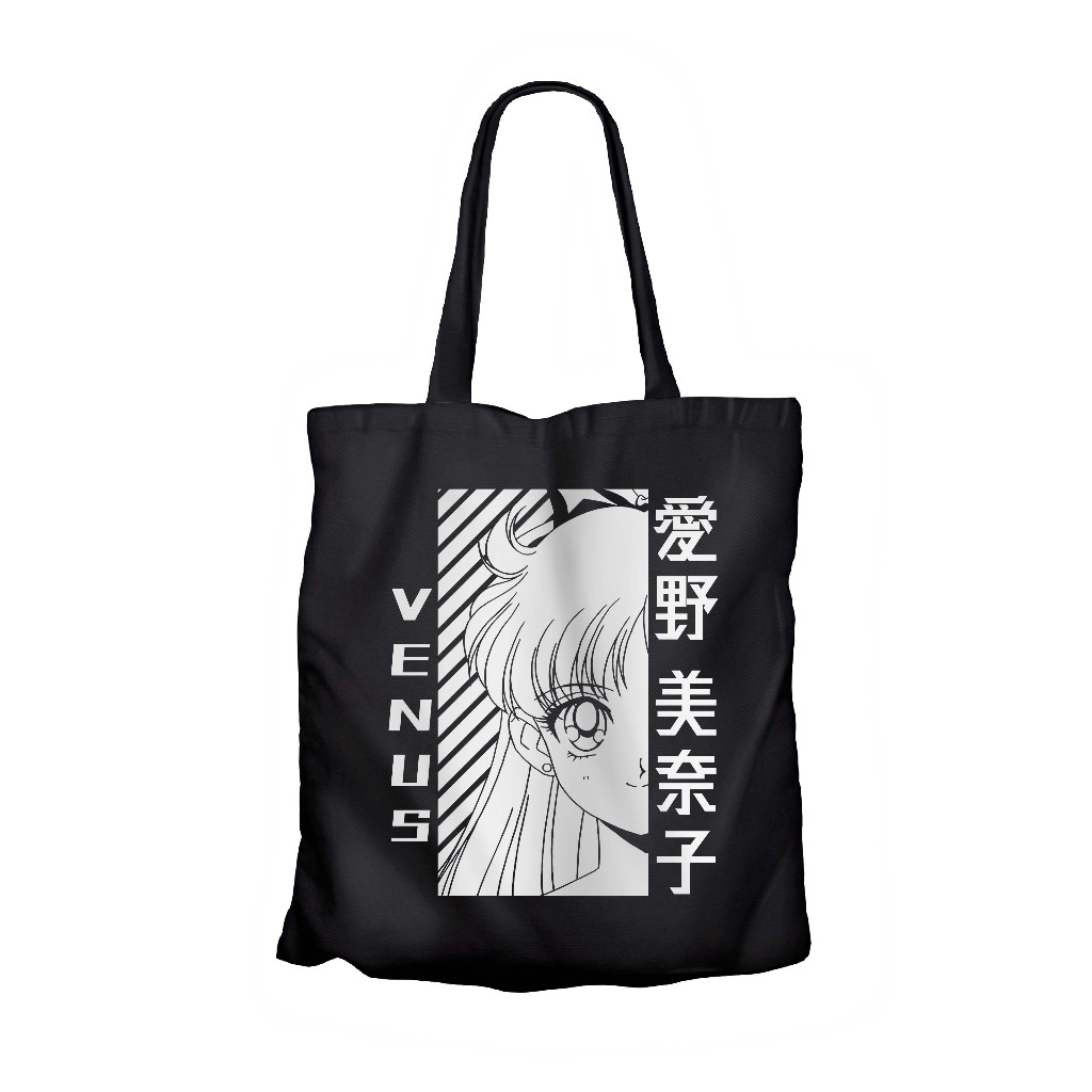 Tote bag anime VENUS HALF - SAILOR MOON 100% canvas