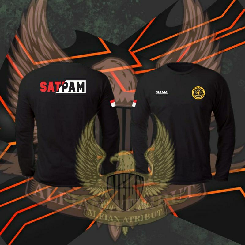 kaos satpam,baju kaos satpam mitra polri/kaos satuan pengamanan