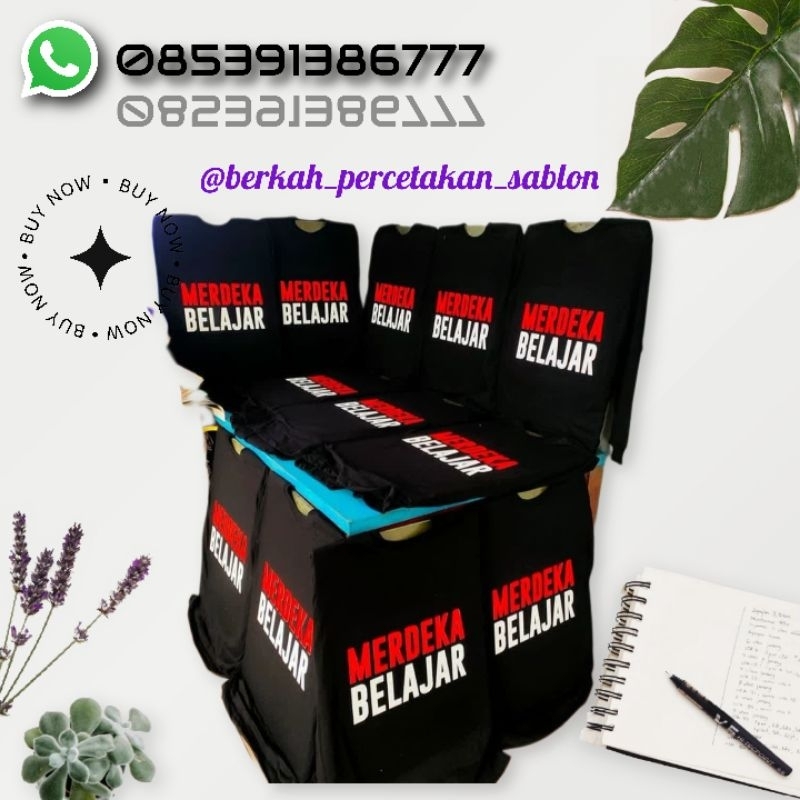 Kaos Merdeka Belajar & Merdeka Mengajar
