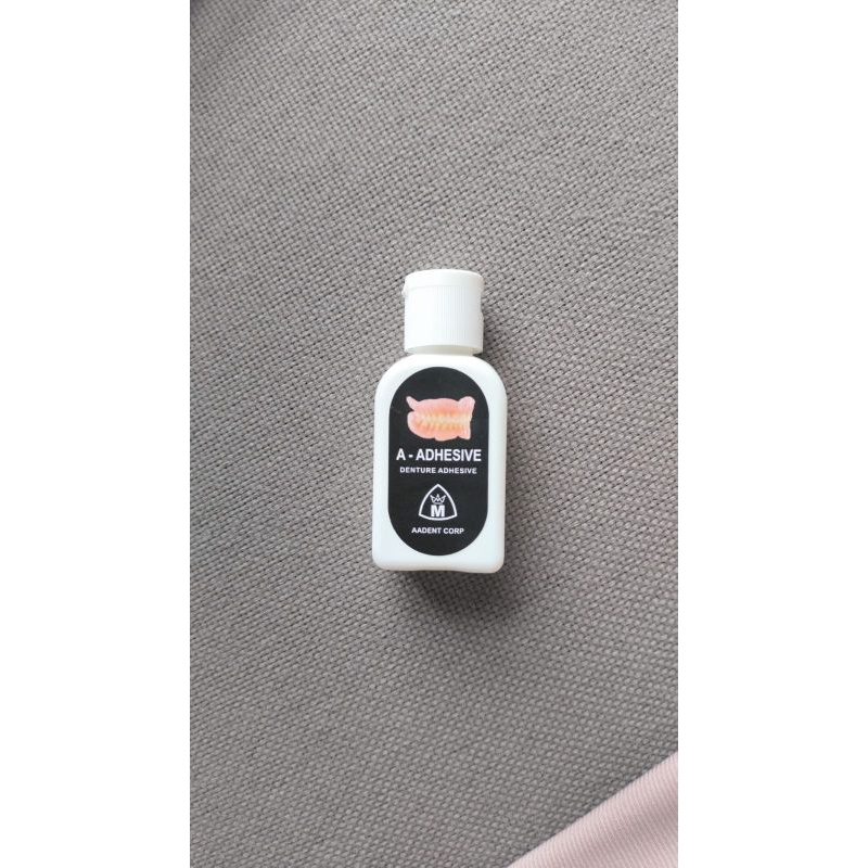 Perekat Gigi Palsu  / Lem Gigi Palsu ke Gusi (A-ADESIVE) Lem Gigi