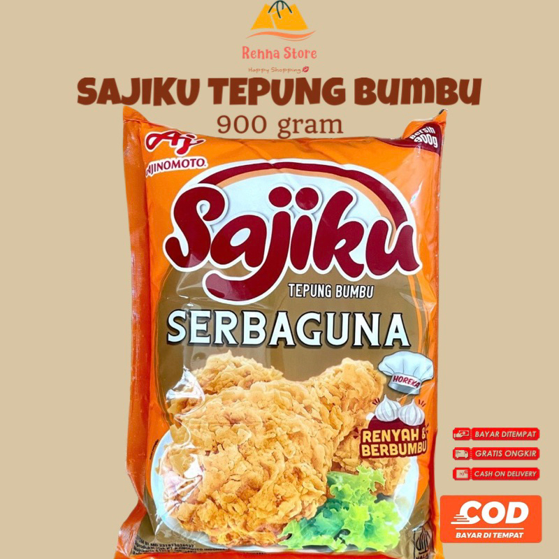 

SAJIKU Tepung Bumbu Serbaguna 900 gram