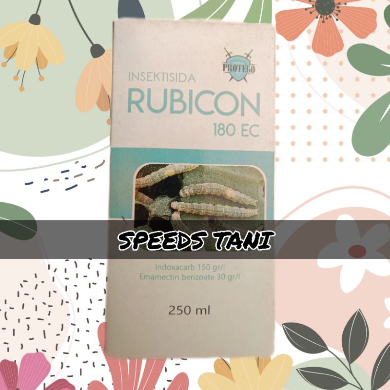 INSEKTISIDA RUBICON 180EC 250ML PENGENDALIAN HAMA ULAT